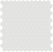 1" Vintage Grey Matte Hex Mosaic | Quality Carpet Inc.