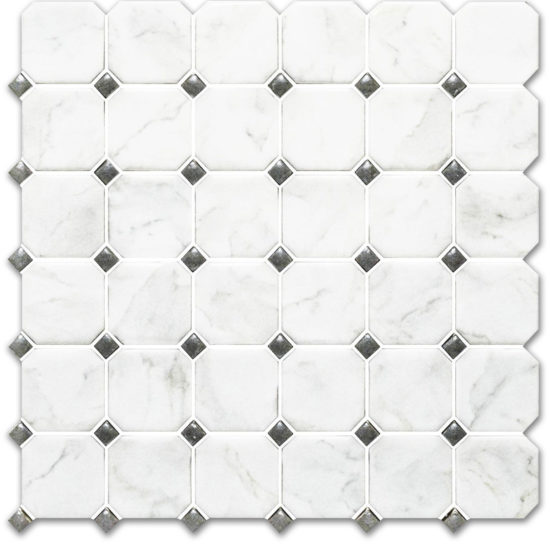 11.8X11.8 Ottagona Mosaic | Quality Carpet Inc.