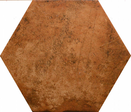 13X16 Rosso Hexagon | Quality Carpet Inc.