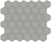 2" Taupe Matte Hex Mosaic | Quality Carpet Inc.