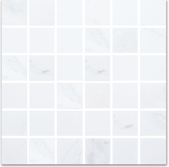2X2 Calacatta Mosaic | Quality Carpet Inc.