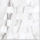 2X2 Mosaic-Polished Glamour White | Quality Carpet Inc.