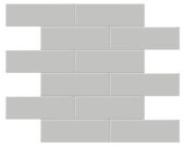 2x6 Loft Grey Matte Brick Mosaic | Quality Carpet Inc.
