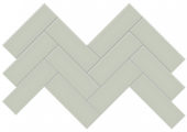 2x6 Soft Sage Matte Herringbone Mosaic | Quality Carpet Inc.