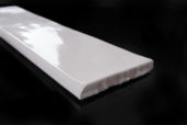 3X12 White Bullnose | Quality Carpet Inc.