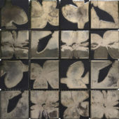 3"X3" Flowers Glazed Ceramic | Quality Carpet Inc.
