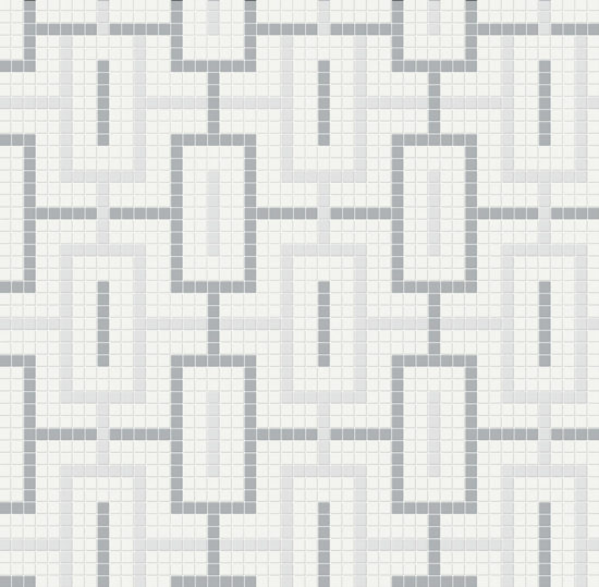 Afternoon Blend Matte Chain Pattern Mosaic | Quality Carpet Inc.