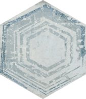 Alma 5.5X6.3 Grey Decor Hexagon | Quality Carpet Inc.
