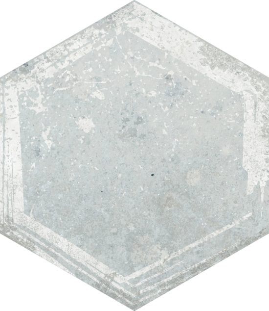 Alma 5.5X6.3 Grey Decor Hexagon | Quality Carpet Inc.