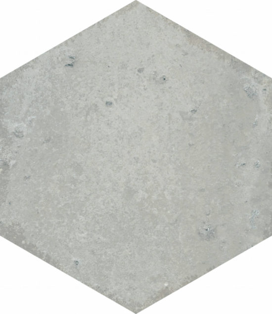 Alma 5.5X6.3 Grey Hexagon | Quality Carpet Inc.