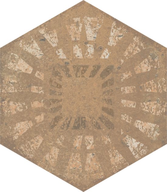 Alma 5.5X6.3 Sand Decor Hexagon | Quality Carpet Inc.