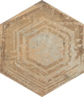 Alma 5.5X6.3 Sand Decor Hexagon | Quality Carpet Inc.