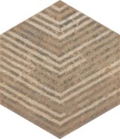 Alma 5.5X6.3 Sand Decor Hexagon | Quality Carpet Inc.