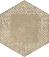 Alma 5.5X6.3 Sand Decor Hexagon | Quality Carpet Inc.