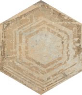 Alma 5.5X6.3 Sand Decor Hexagon | Quality Carpet Inc.