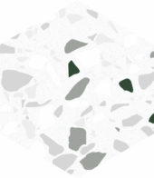 Altea 5.5X6.3” White Hexagon | Quality Carpet Inc.