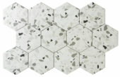 Altea 5.5X6.3” White Hexagon | Quality Carpet Inc.