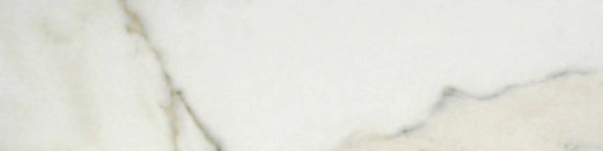 Amalfi Calacatta Honed 3X12 Bullnose | Quality Carpet Inc.