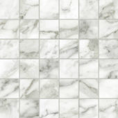 Arabescato Verona Honed 2X2 Mosaic | Quality Carpet Inc.