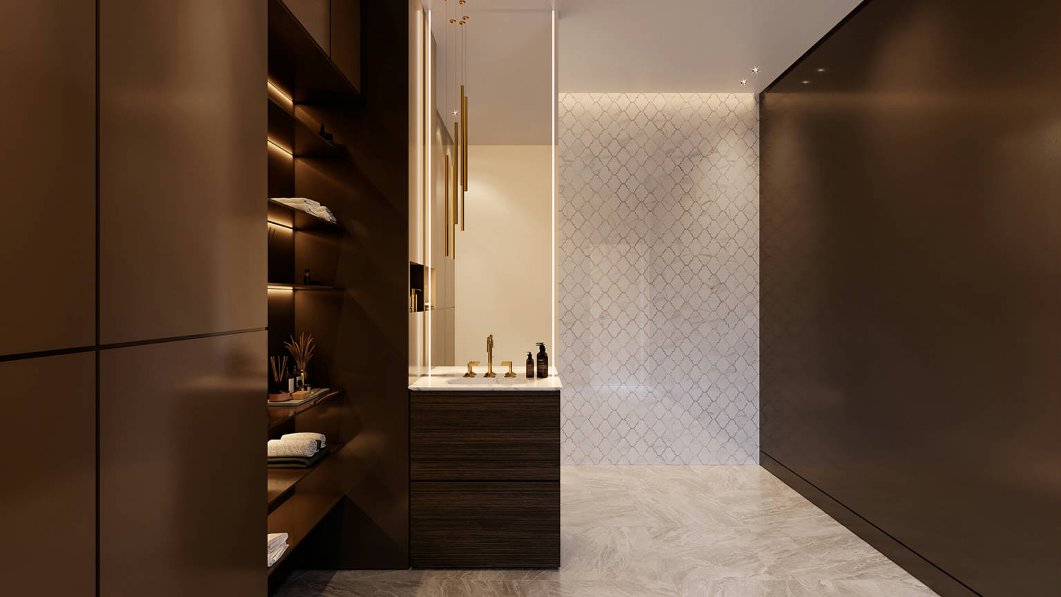 Ardor Infatuation Arabesque Polished Mosaic | Quality Carpet Inc.