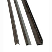 Ashen Slate 94" Trim Kit, 2 Inside Comers, 2 J Trims,  2 L Trims | Quality Carpet Inc.