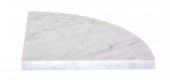 Bianco Carrara 9 Inch Shelf | Quality Carpet Inc.