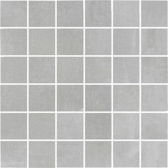 Broadway Silver 2X2 Mosaic | Quality Carpet Inc.
