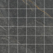 Capri Dark Grey 2X2 Mosaic | Quality Carpet Inc.