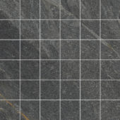 Capri Dark Grey 2X2 Mosaic | Quality Carpet Inc.