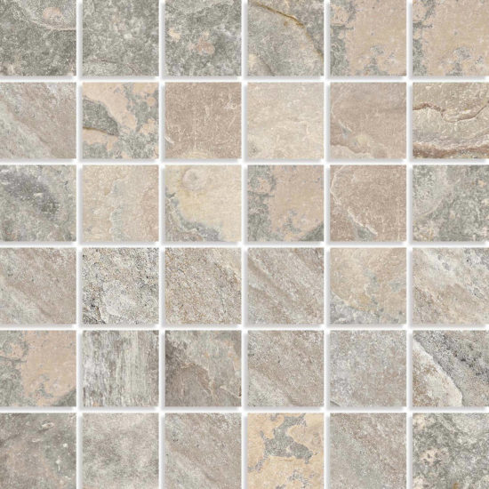 Chitwan Gris 2X2 Mosaic | Quality Carpet Inc.