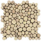 Coffee Tree Wood Interlocking Mosaic | Quality Carpet Inc.