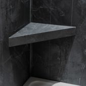 Cracked Slate Shower Bench 26x18.63x3 | Quality Carpet Inc.
