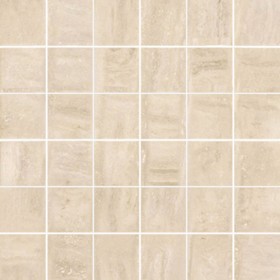 Crema Navona Matte 2X2 Mosaic | Quality Carpet Inc.