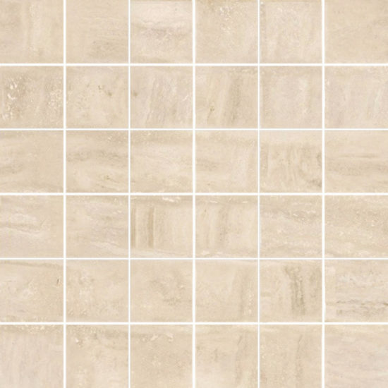 Crema Navona Polished 2X2 Mosaic | Quality Carpet Inc.