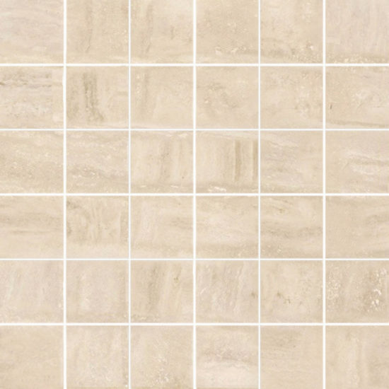 Crema Navona Polished 2X2 Mosaic | Quality Carpet Inc.