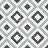 Dawn Blend Matte Cubic Pattern Mosaic | Quality Carpet Inc.