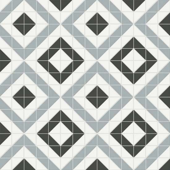 Dawn Blend Matte Cubic Pattern Mosaic | Quality Carpet Inc.