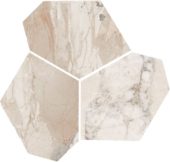 Dynasty Almond Polished/Matte 11X12 Eggs Mosaic | Quality Carpet Inc.