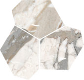 Dynasty Grey Polished/Matte 11X12 Eggs Mosaic | Quality Carpet Inc.