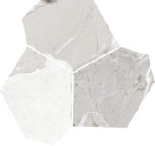 Dynasty White Polished/Matte 11X12 Eggs Mosaic | Quality Carpet Inc.