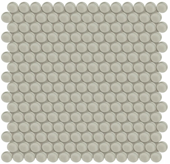 Earth Penny Round Mosaic | Quality Carpet Inc.