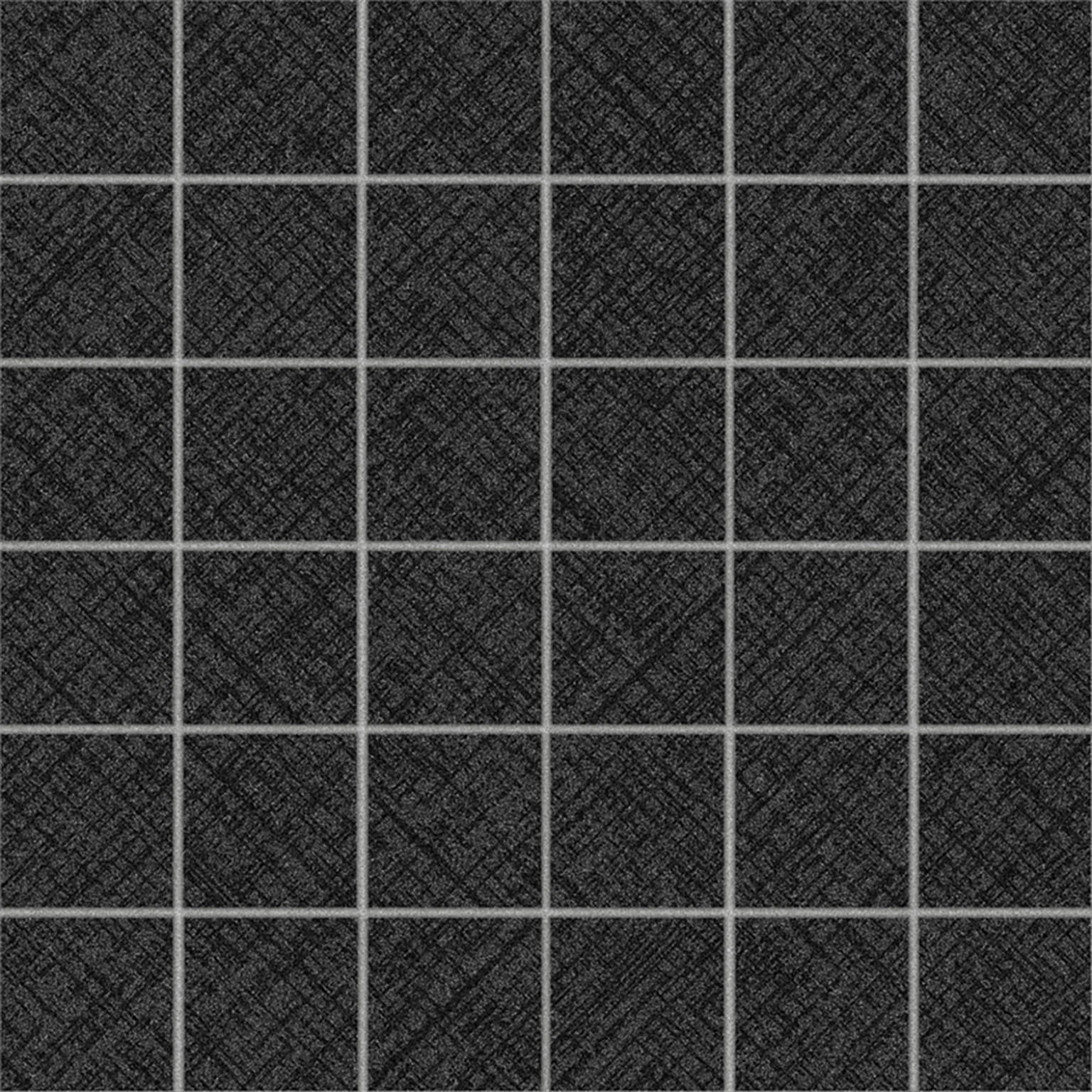 Encore Black 2x2 Mosaic | Quality Carpet Inc.