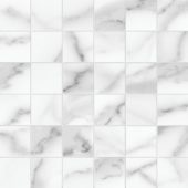 Florence 2X2 Statuario Matte Mosaic | Quality Carpet Inc.