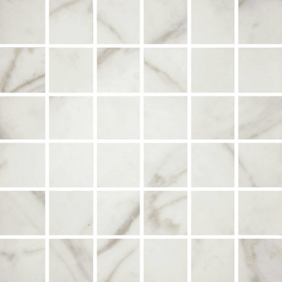 Golden Calacatta Polished 2X2 Mosaic | Quality Carpet Inc.