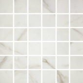 Golden Calacatta Polished 2X2 Mosaic | Quality Carpet Inc.