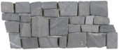 Grey Cubic Marble Opus Interlocking Border | Quality Carpet Inc.