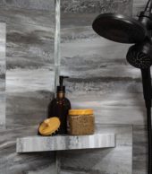 Hermitage Granite Shower Shelf 14.56x7.12x2 | Quality Carpet Inc.