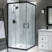 Iced Pewter Shower Wall Kit 36x60x78 | Quality Carpet Inc.