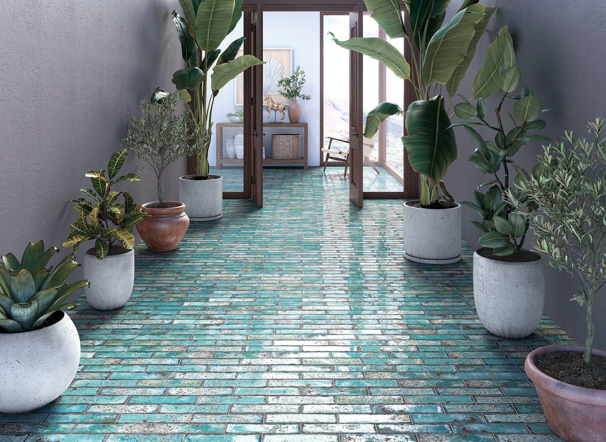 Jamaica Teal 3x11 | Quality Carpet Inc.
