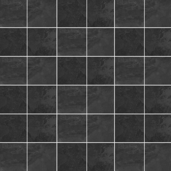 Kathmandu Black 2X2 Mosaic | Quality Carpet Inc.